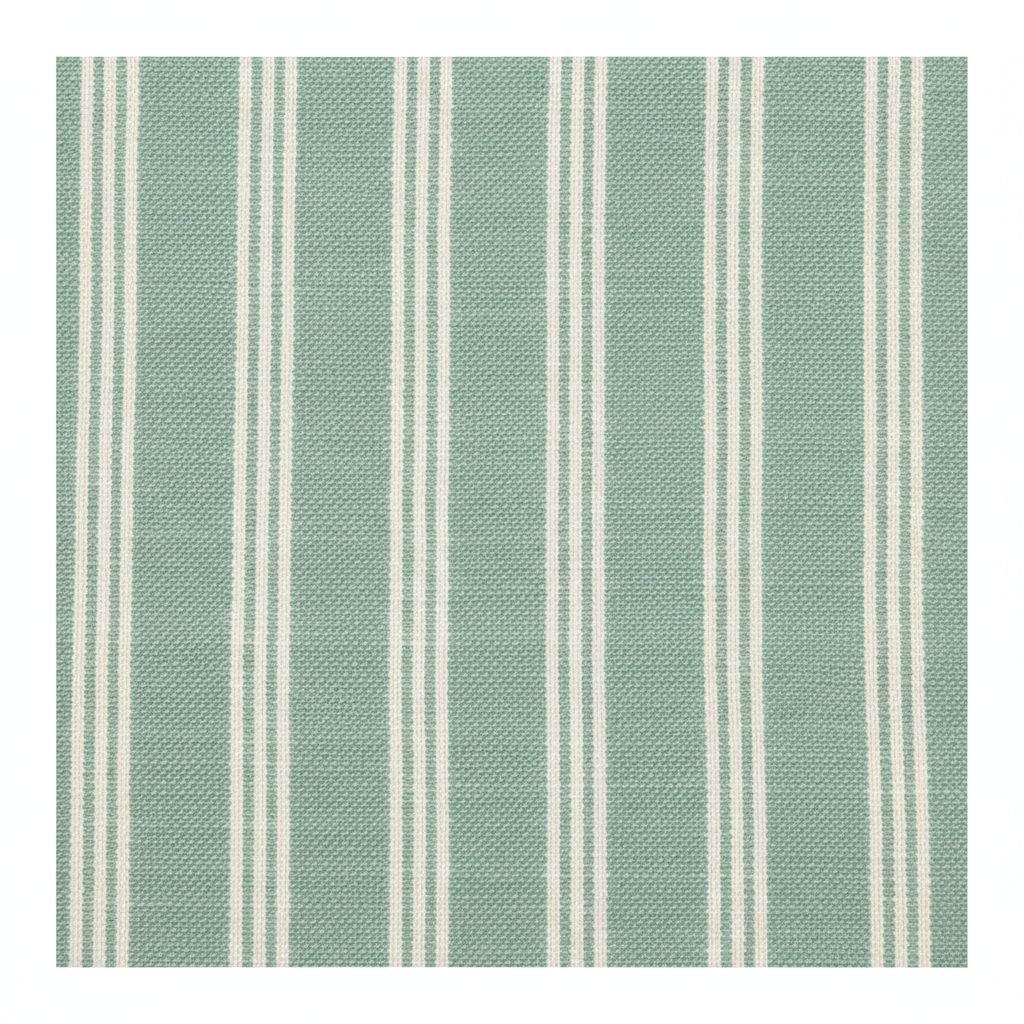 Striped Casual Shirt – Pistachio Green – Fabric Detail