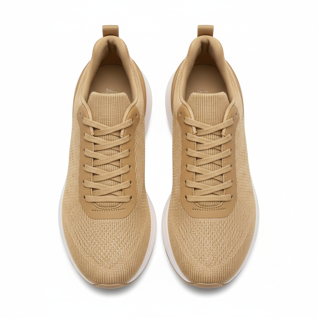 Runner Pro Sneakers in Sand Gold – Top view