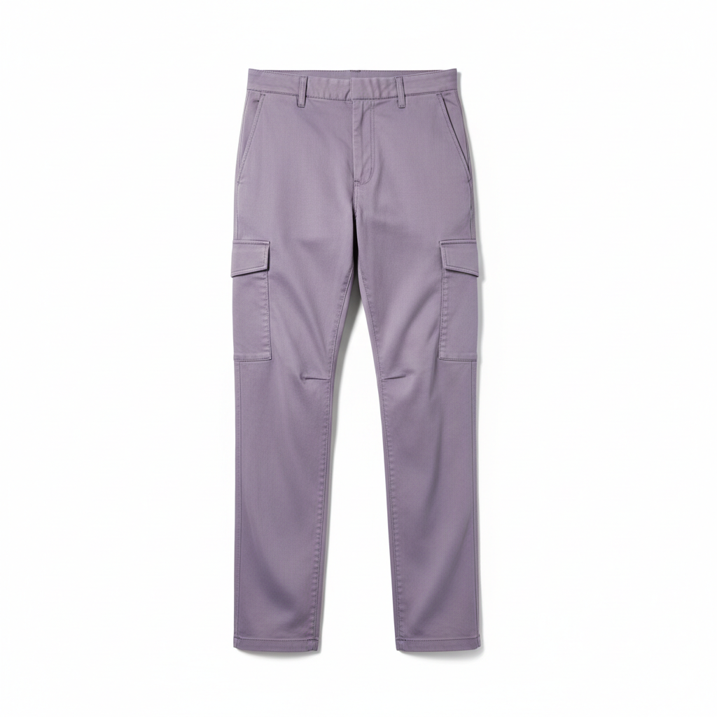 Utility Cargo Pants in Soft Lavender – Hero