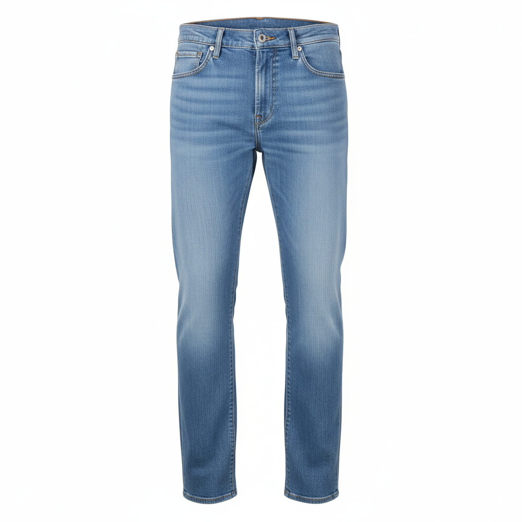 Classic Straight Jeans in Glacier Blue – Hero