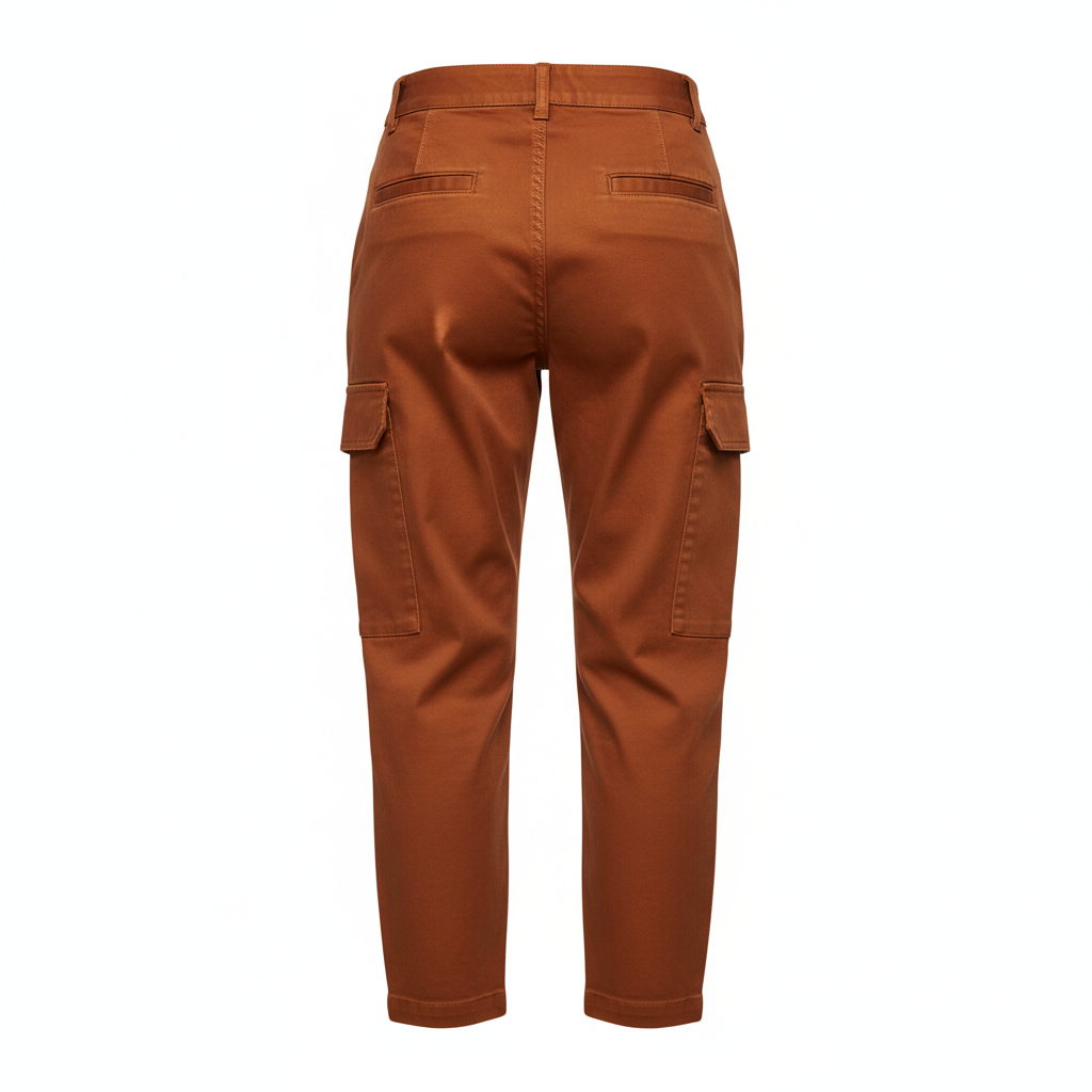 Utility Cargo Pants – Cinnamon Copper – Back View