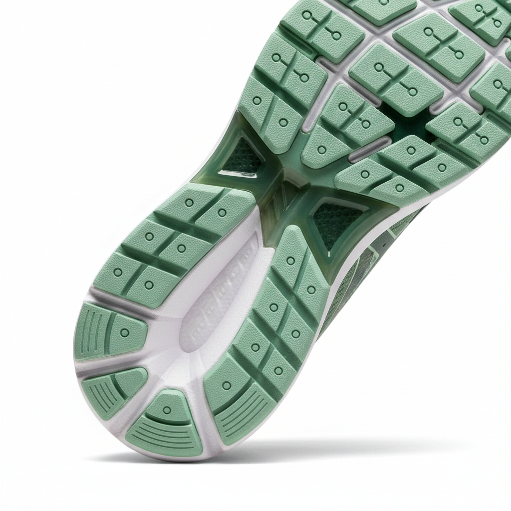 Runner Pro Sneakers in Pistachio Green – Sole detail