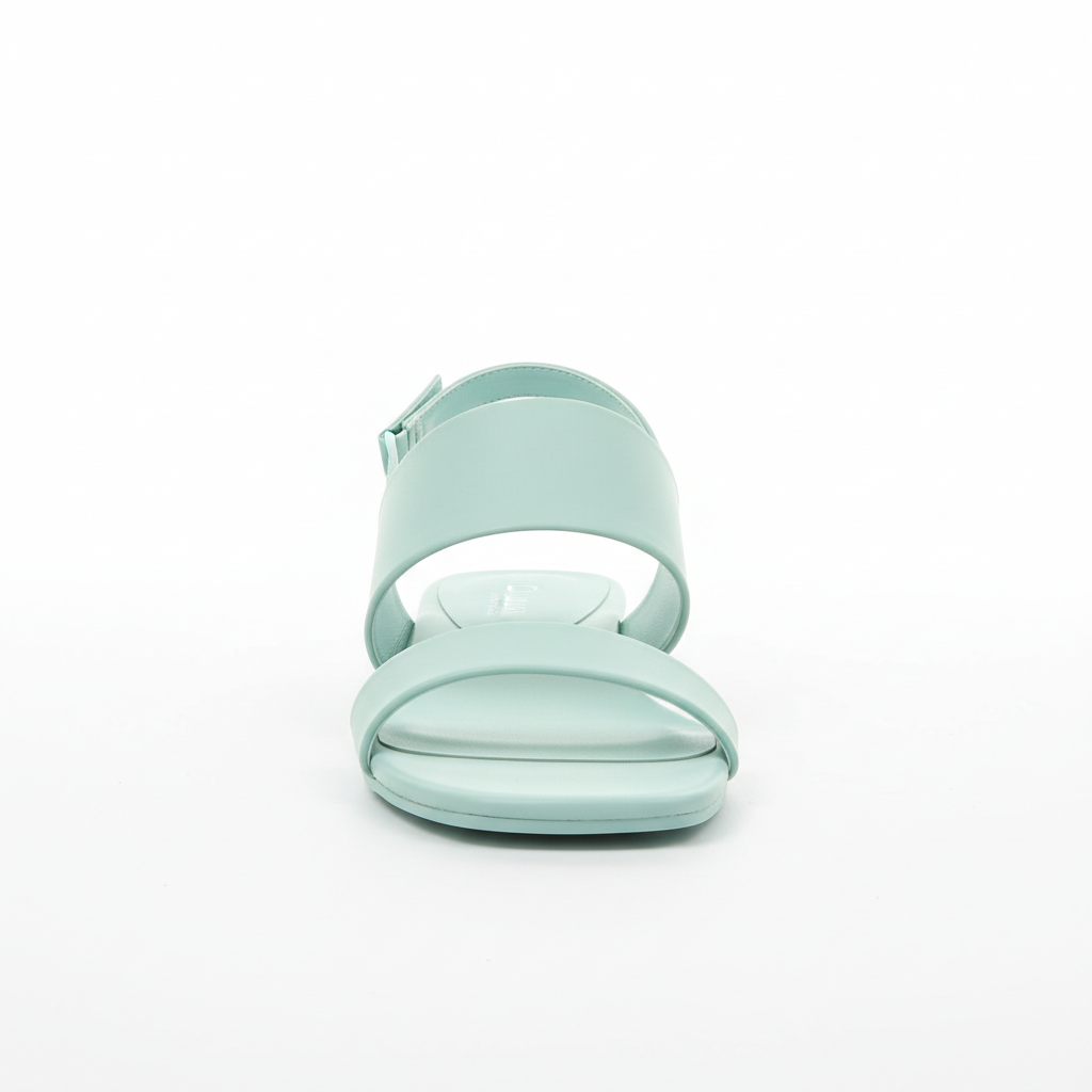 Modern Sandals in Aqua Mist – Hero View