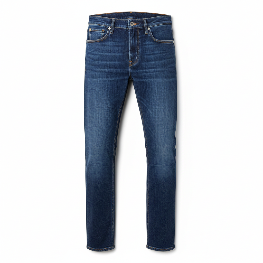 Classic Straight Jeans in Glacier Blue – Front View