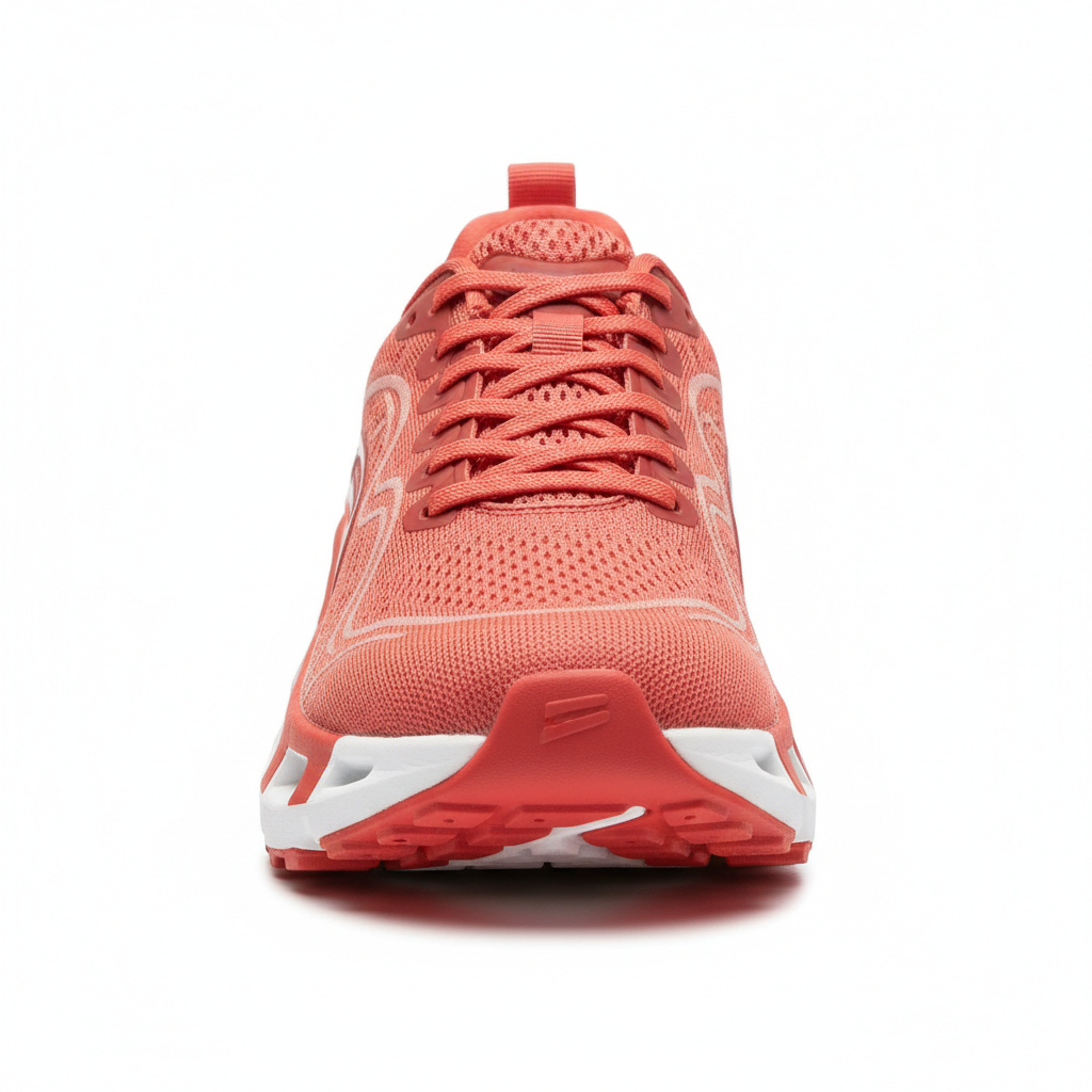 Runner Pro Sneakers in Coral Red – Hero view