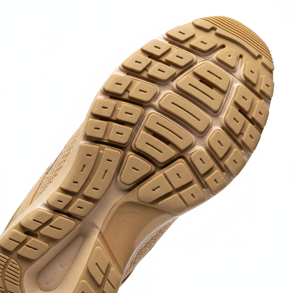 Runner Pro Sneakers in Sand Gold – Sole detail
