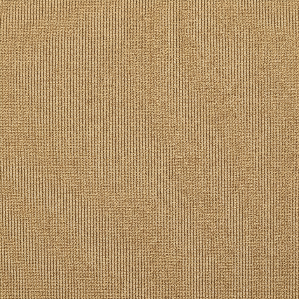 Polo Knit Shirt – Champagne Gold – Fabric Detail