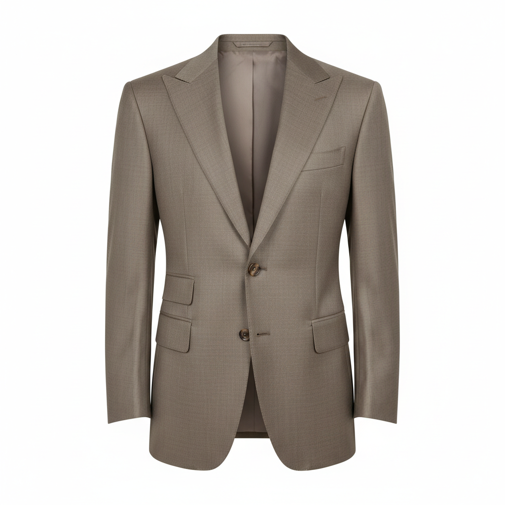 Urban Tailored Blazer – Stone Taupe – Front View