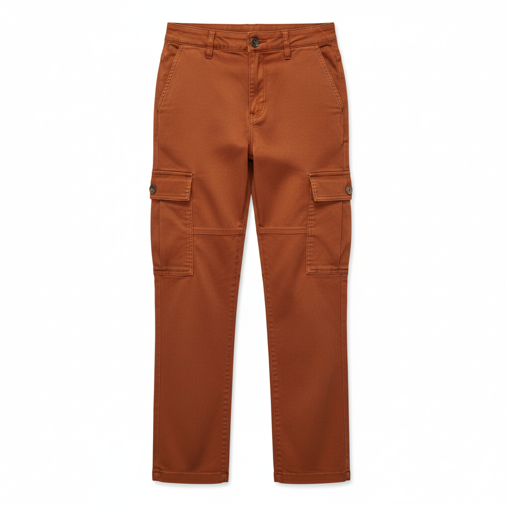 Utility Cargo Pants – Cinnamon Copper – Front View