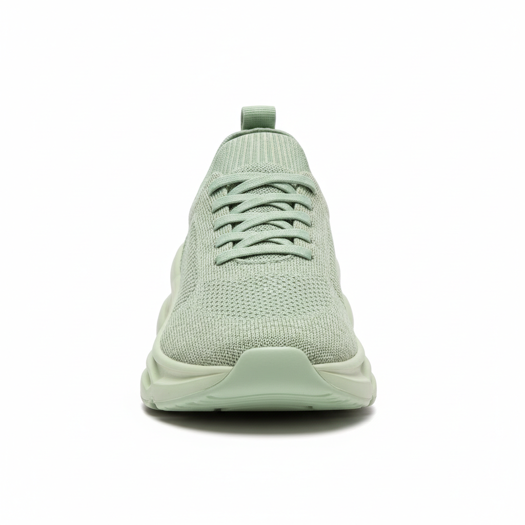 Everyday Sneakers in Pistachio Green – Hero View