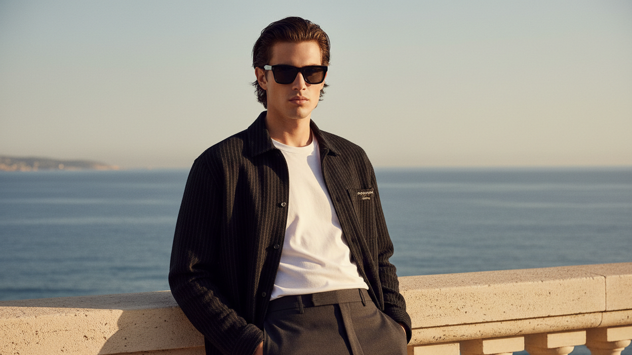 Luxury Coastal Menswear Editorial