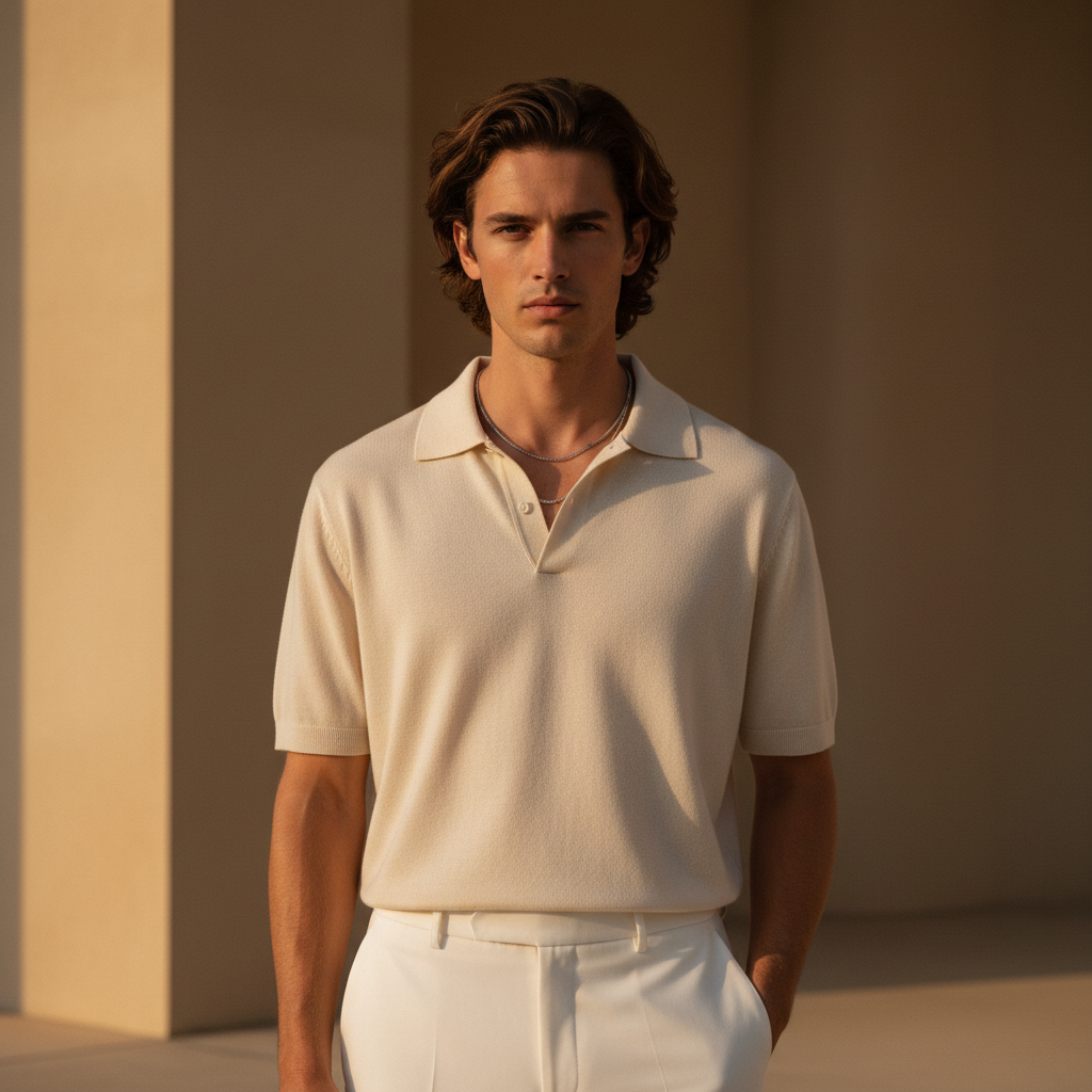 Luxury Menswear Editorial Portrait