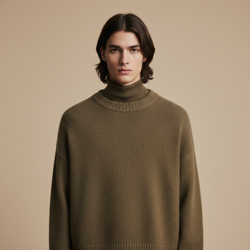 Luxury Menswear Studio Portrait