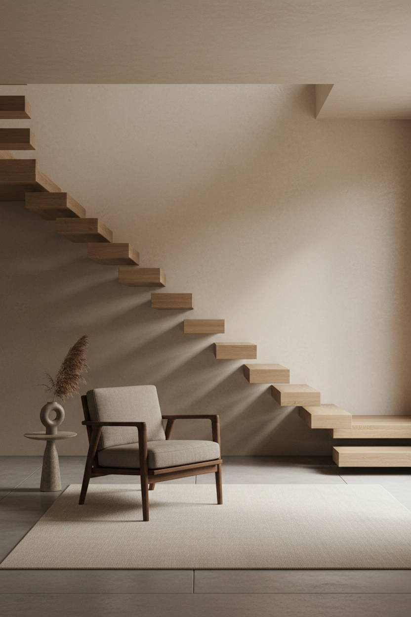 Minimal Staircase Interior